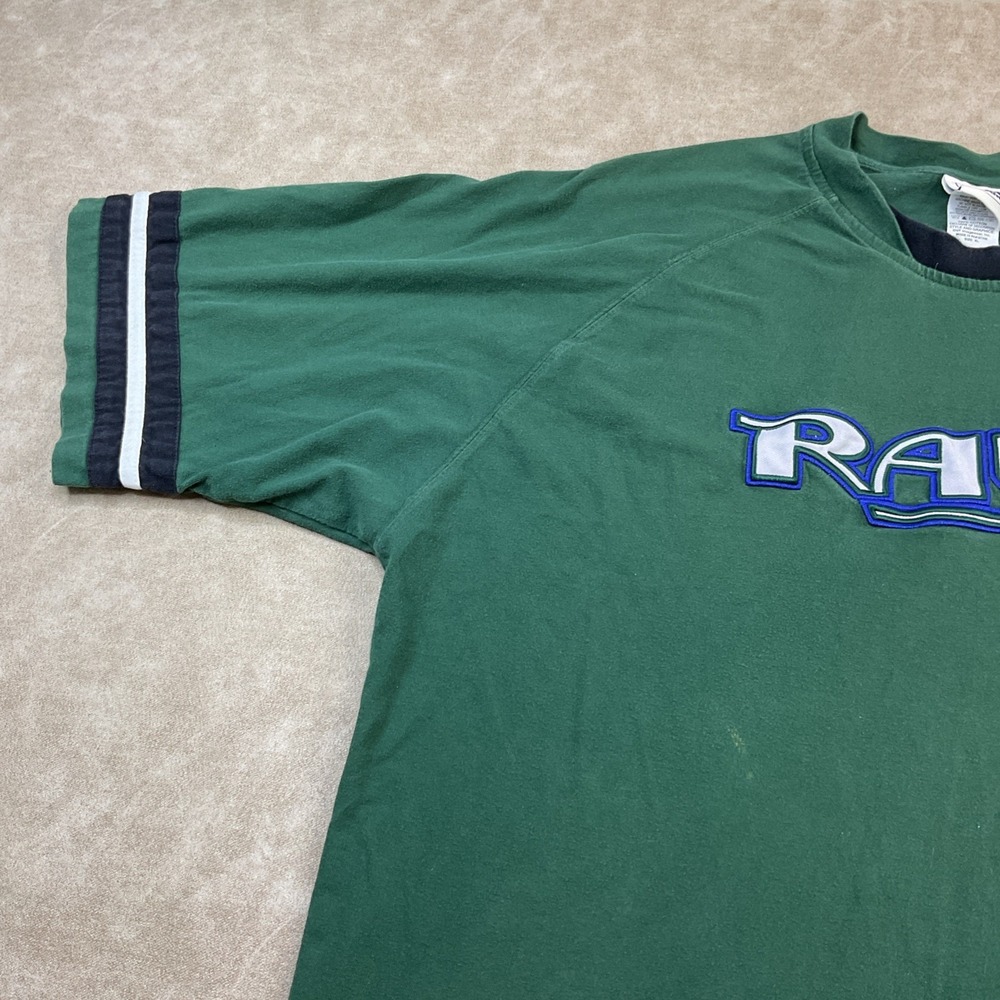 Vintage Tampa‎ Bay Rays T-Shirt 90s Y2K Lee Sport Embroidered Logo Men Sz XL - Picture 8 of 12